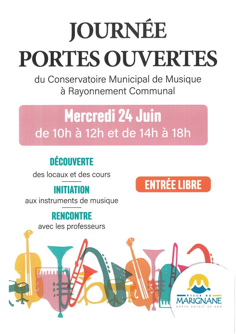 Portes ouvertes du conservatoire de musique à rayonnement communal_Marignane