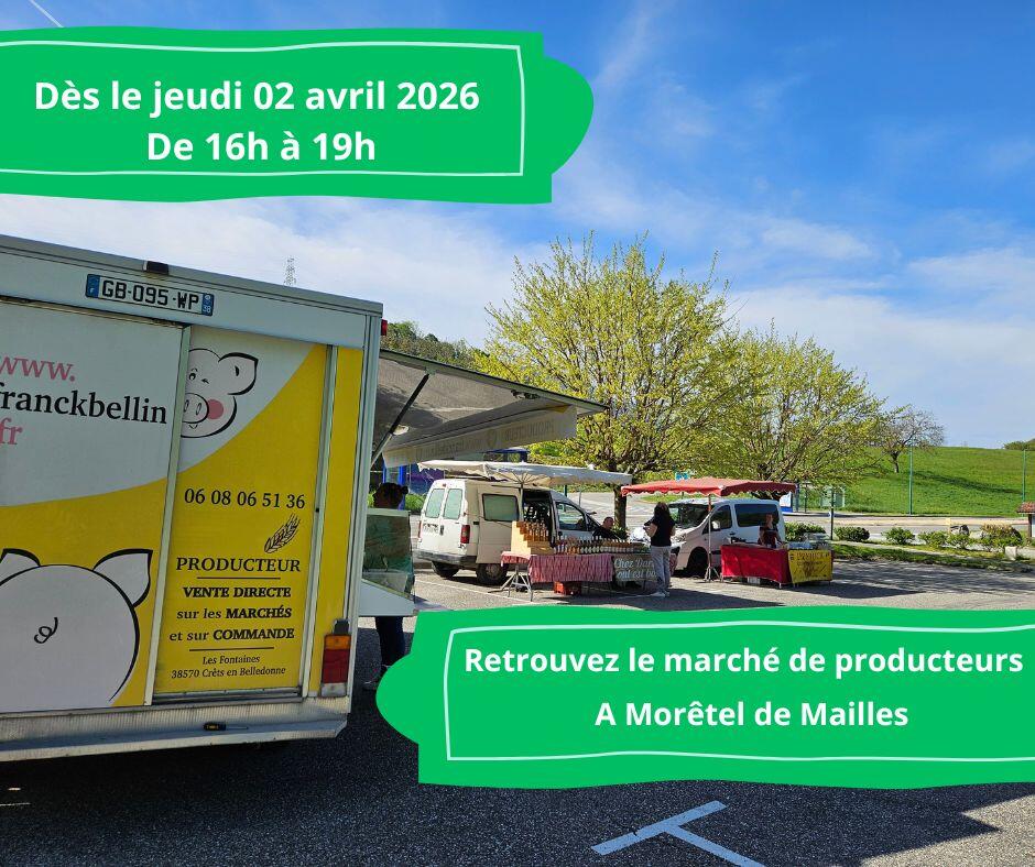 Marché de producteur à Morêtel de Mailles - Crêts en Belledonne_Crêts en Belledonne