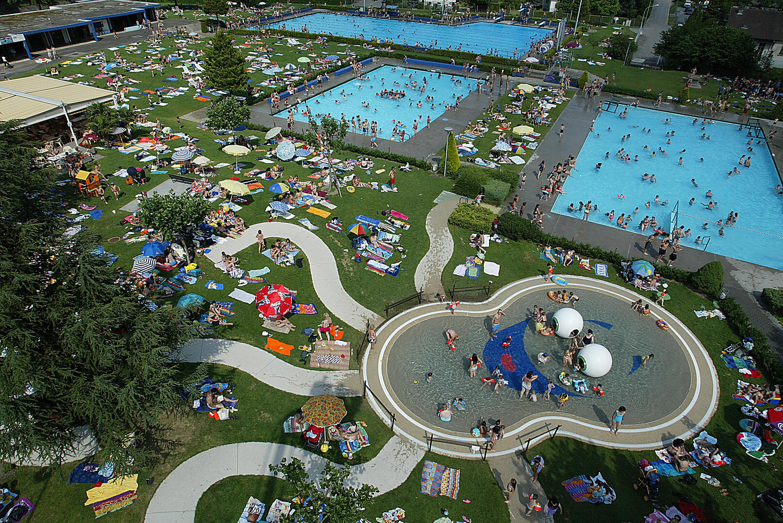 Piscine ouverte de Monthey
