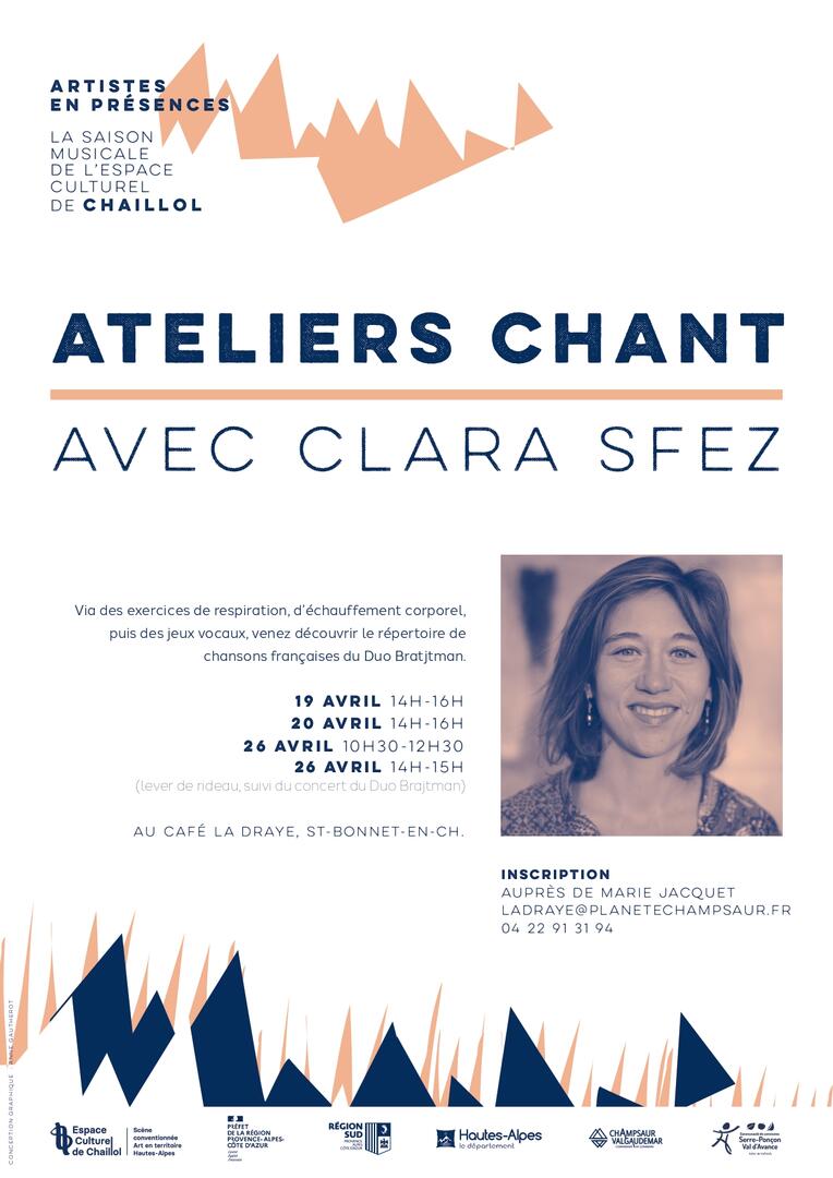Atelier chant avec Clara SFEZ