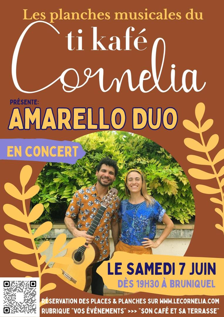 Les planches musicales du Ti kafé Cornélia_Bruniquel