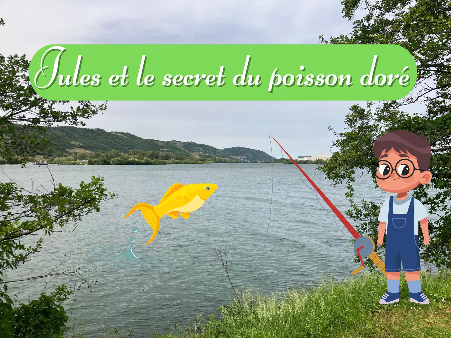 Jeu de piste interactif "Jules et le poisson doré"_Laveyron