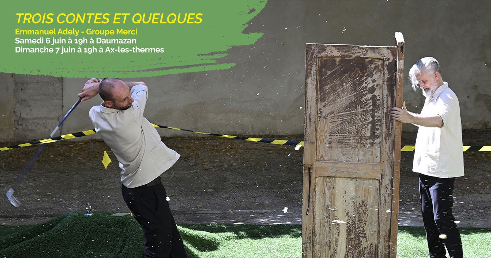 Trois contes et quelques - Emmanuel Adely - Groupe Merci