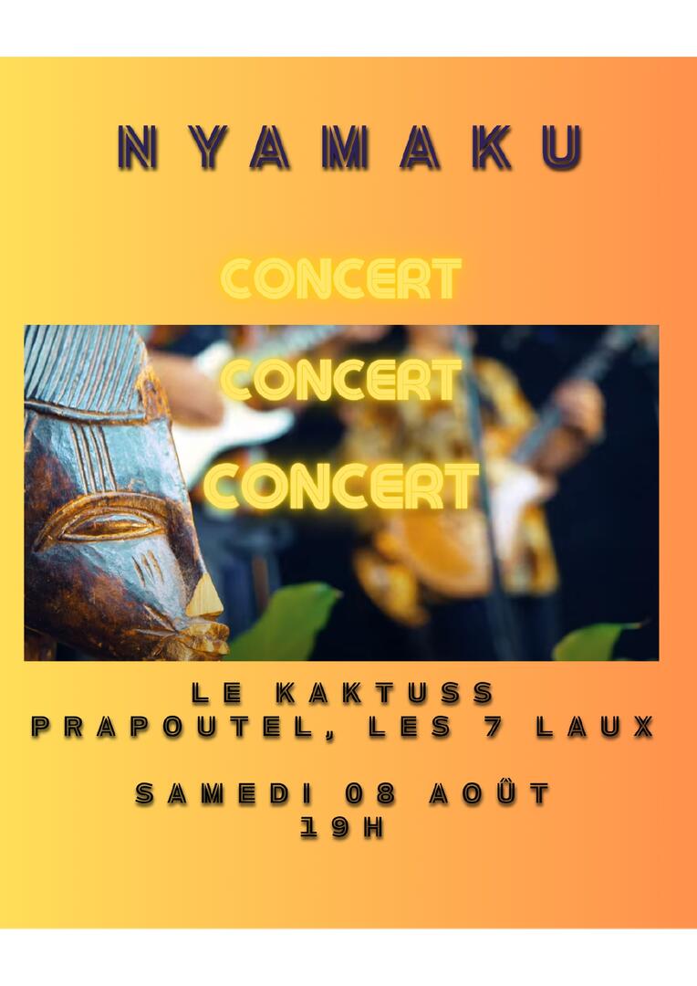 Concert Nyamaku_Les Sept Laux Prapoutel