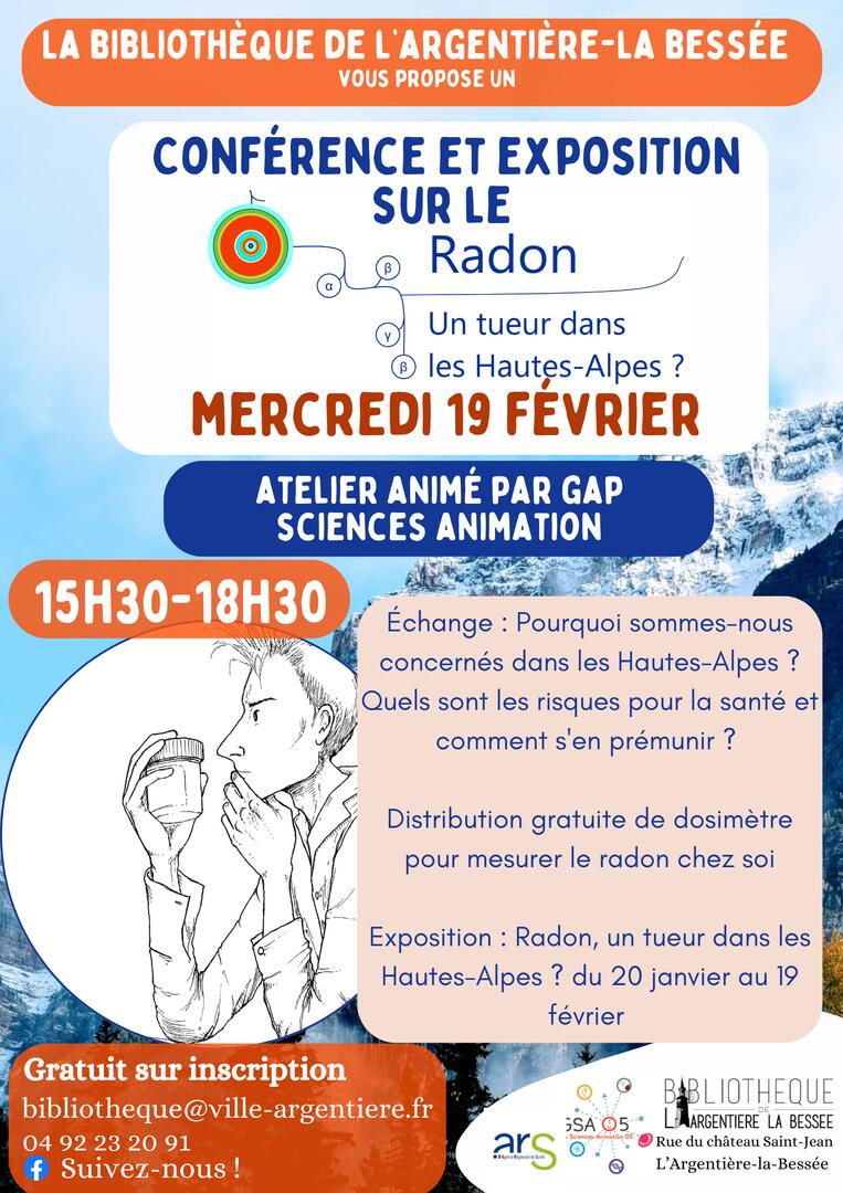 Conférence et exposition sur le Radon_L'Argentière-la-Bessée