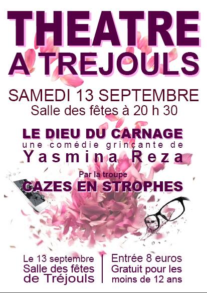 Soirée Théâtre "Le dieu du carnage"_Tréjouls