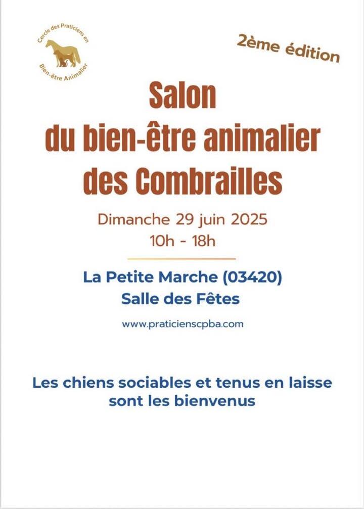 2ème Salon du bien-être animalier des Combrailles_La Petite-Marche
