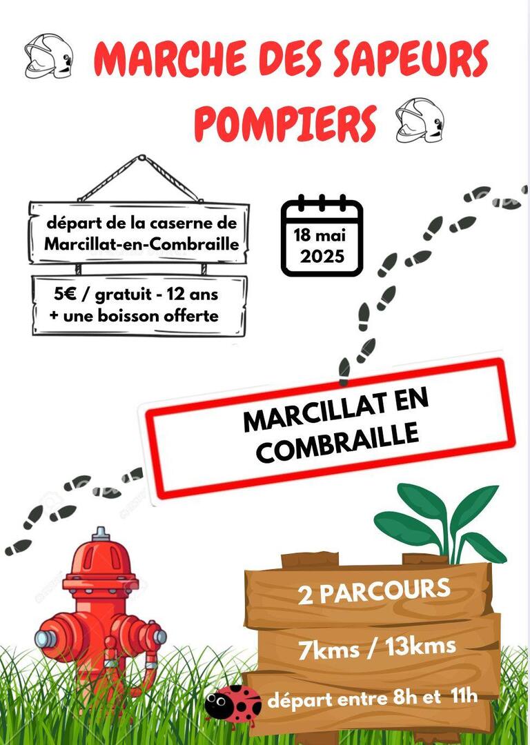 Marche des Sapeurs-Pompiers_Marcillat-en-Combraille