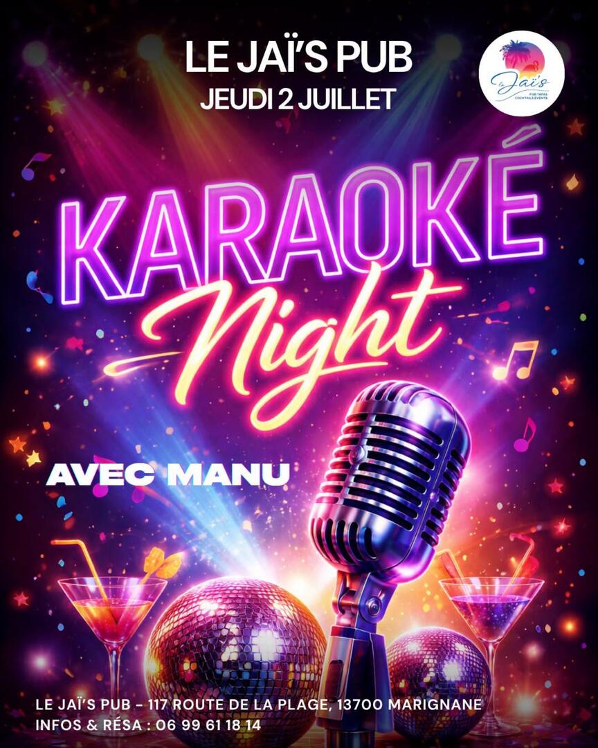 Karaoké party au Jaï's Pub
