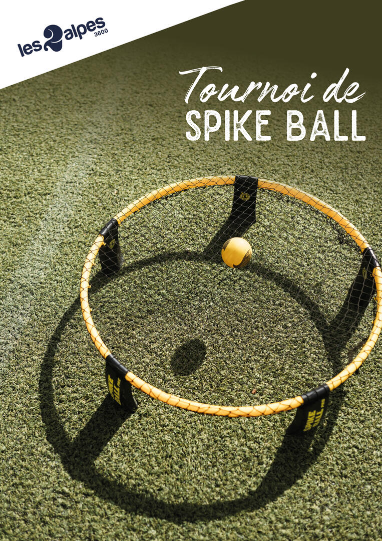 Tournoi de spikeball_Les Deux Alpes