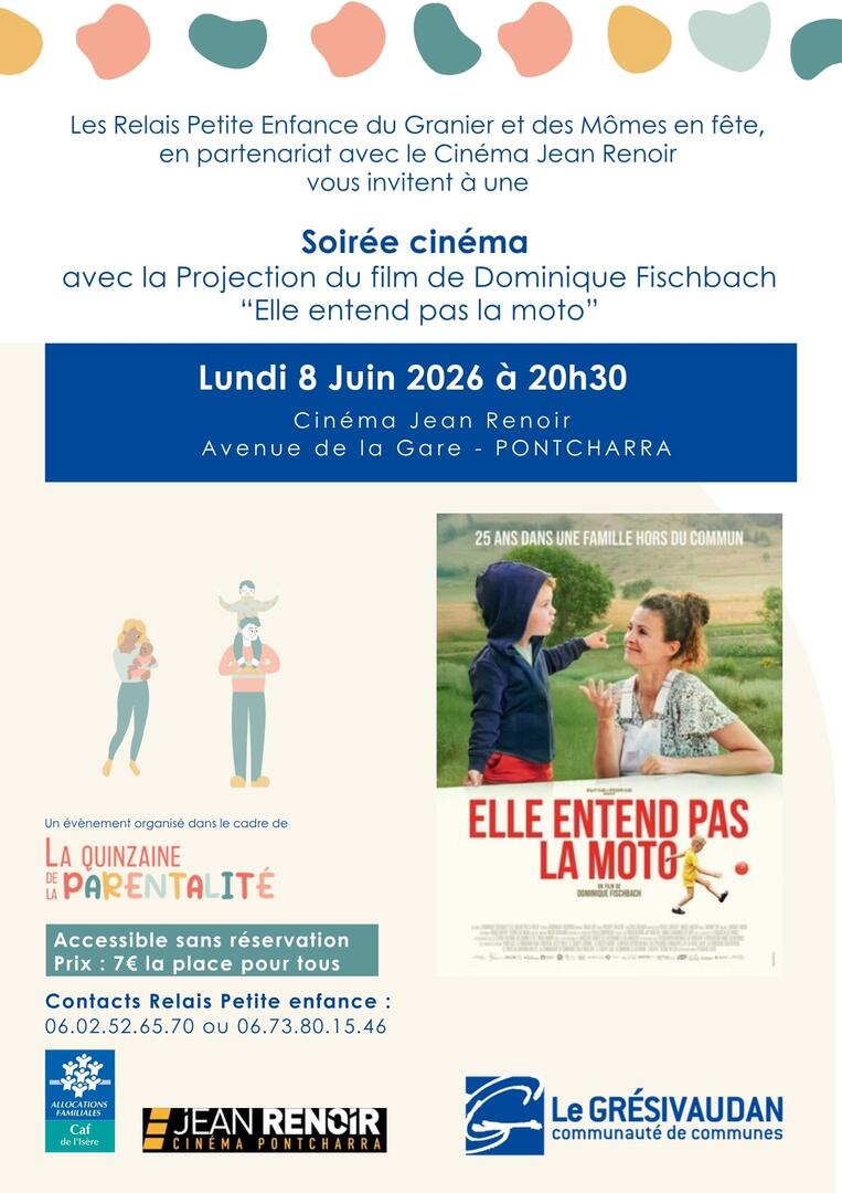 affiche du film "Elle entend pas la moto