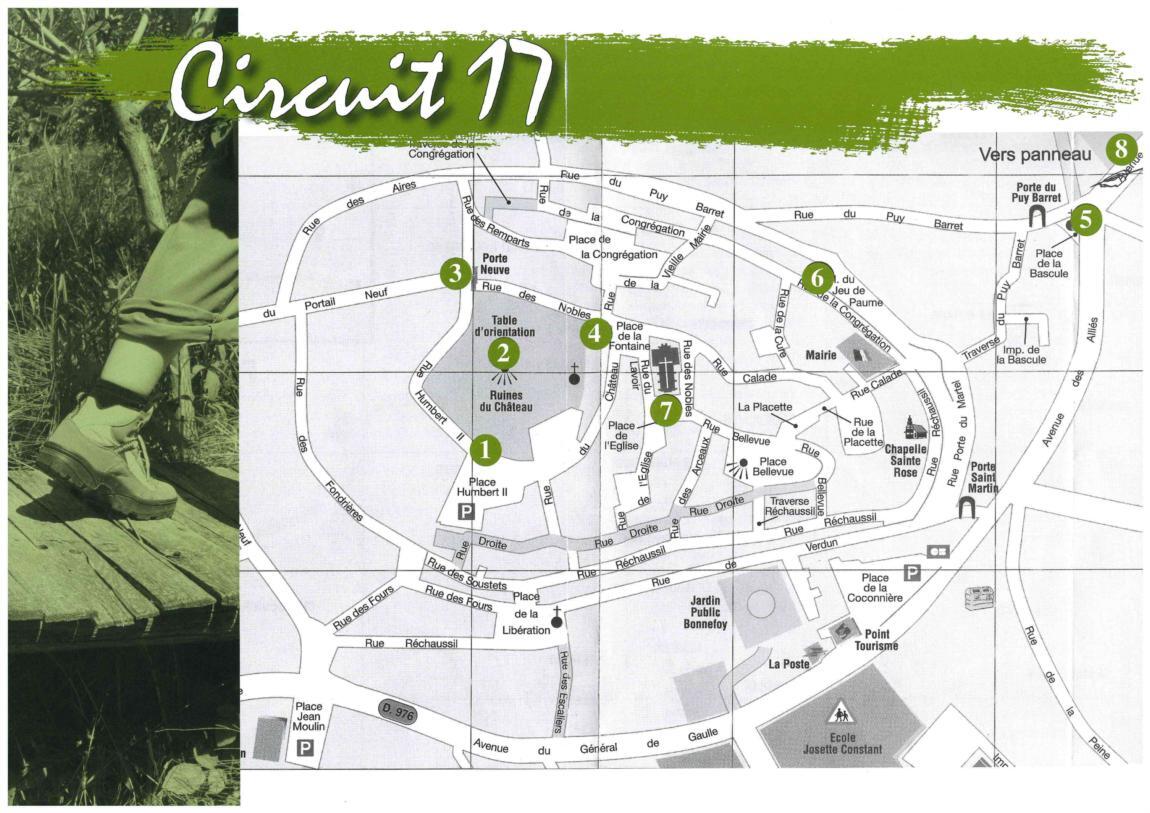Circuit piéton Visan