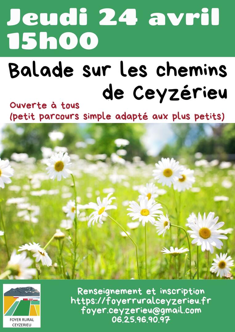 Balade sur les chemins de Ceyzérieu avec le Foyer Rural_Ceyzérieu