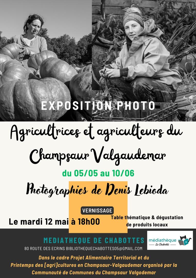 Exposition -Agricultrices et agriculteurs du Champsaur Valgo_Chabottes