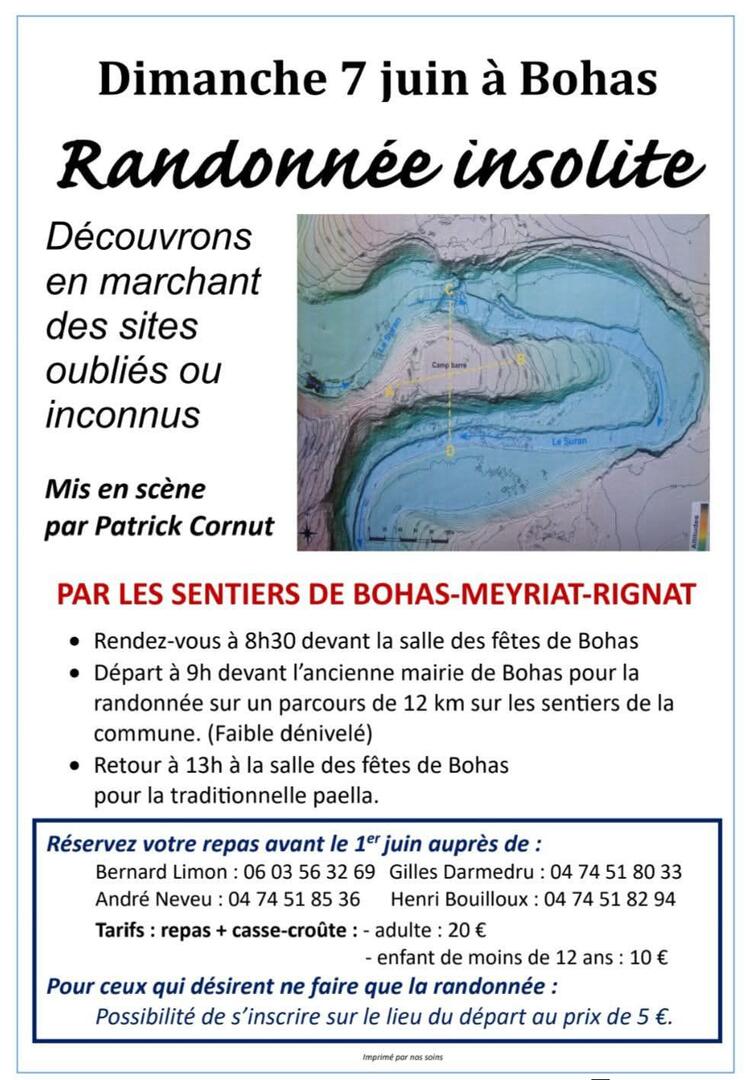 Affiche Randonnée insolite_Bohas-Meyriat-Rignat