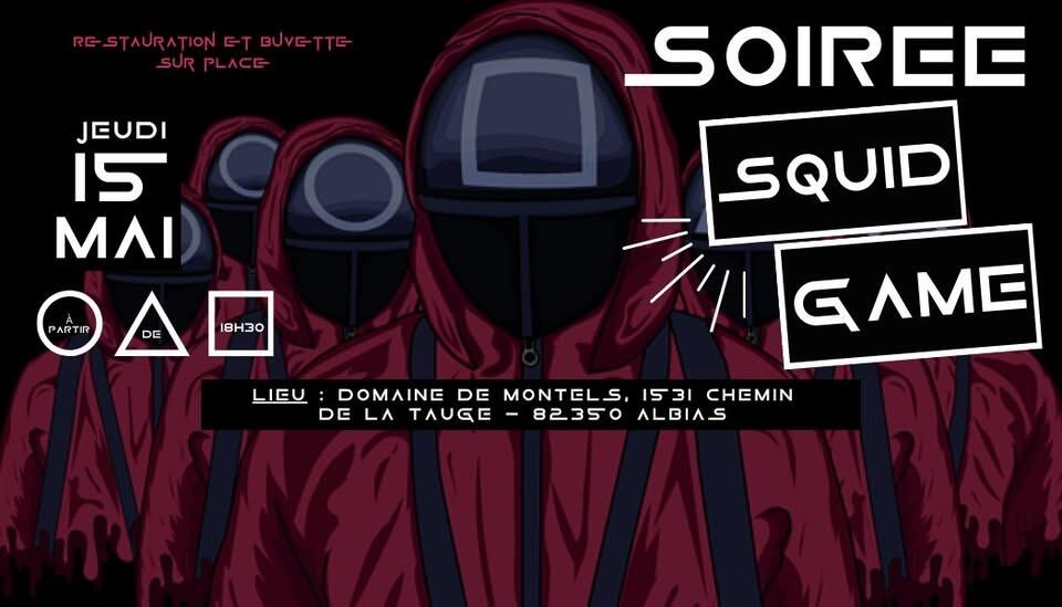 Afterwork - Squid Game au Domaine de Montels_Montauban