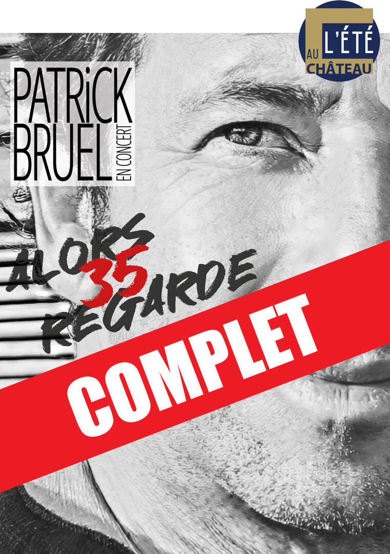 Concert : Patrick Bruel_Salon-de-Provence