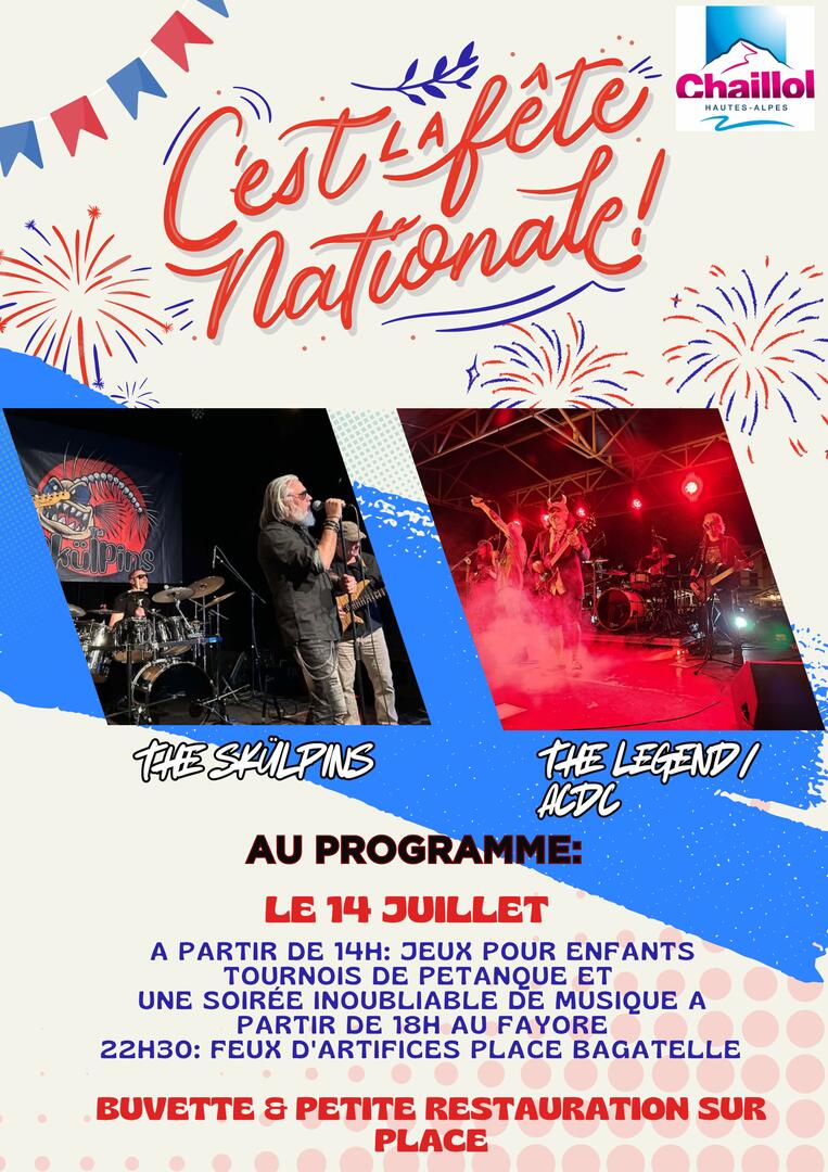 Fête du 14 juillet à Chaillol !_Saint-Michel-de-Chaillol