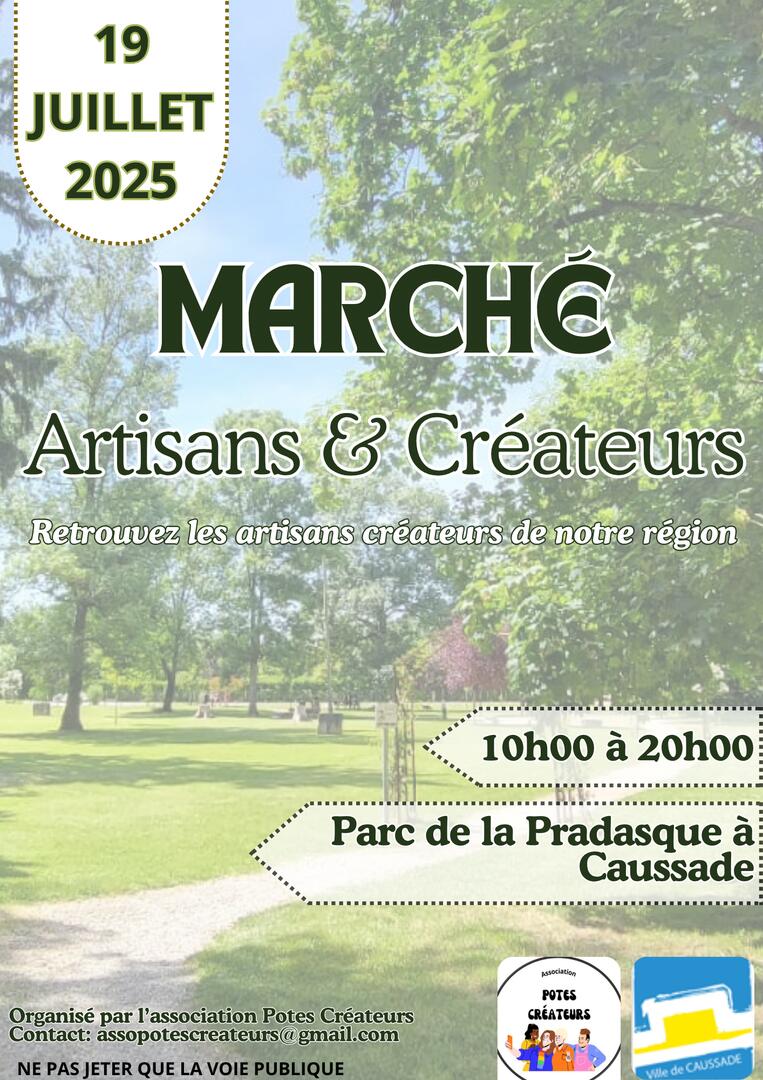 Marché artisans & créateurs_Caussade