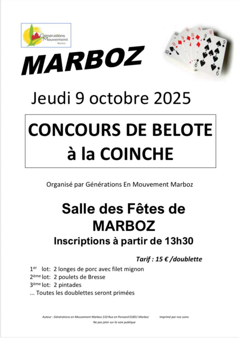 Affiche_Concours de coinche