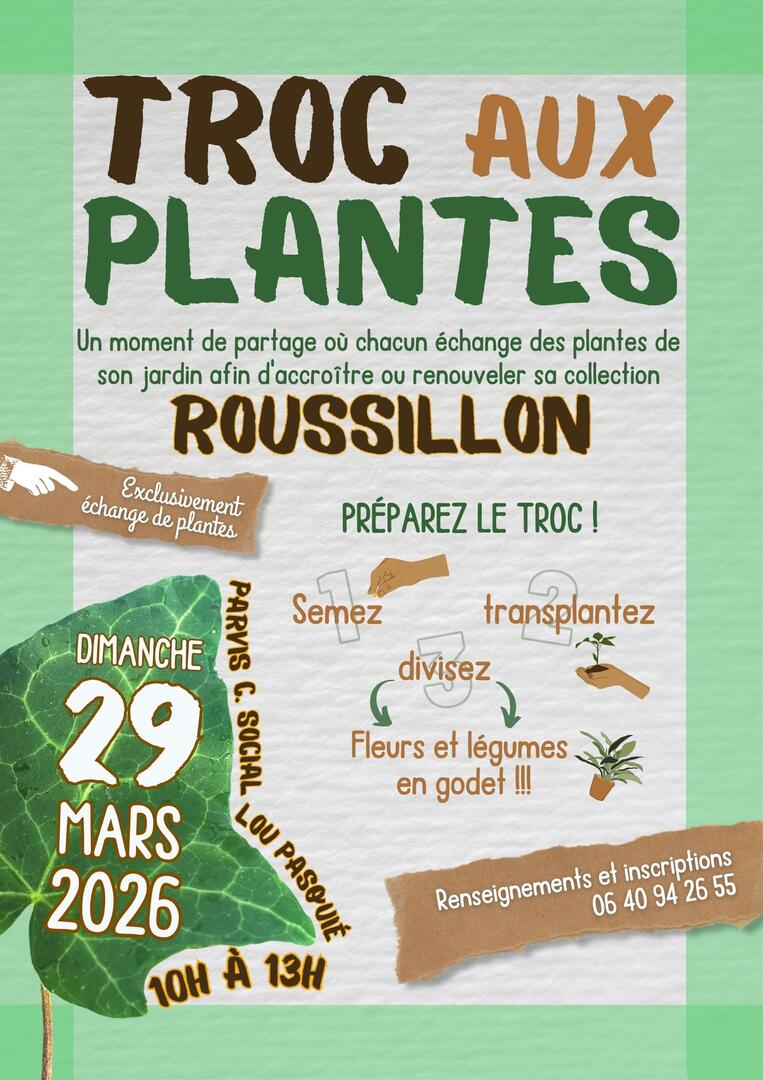 Troc aux plantes_Roussillon