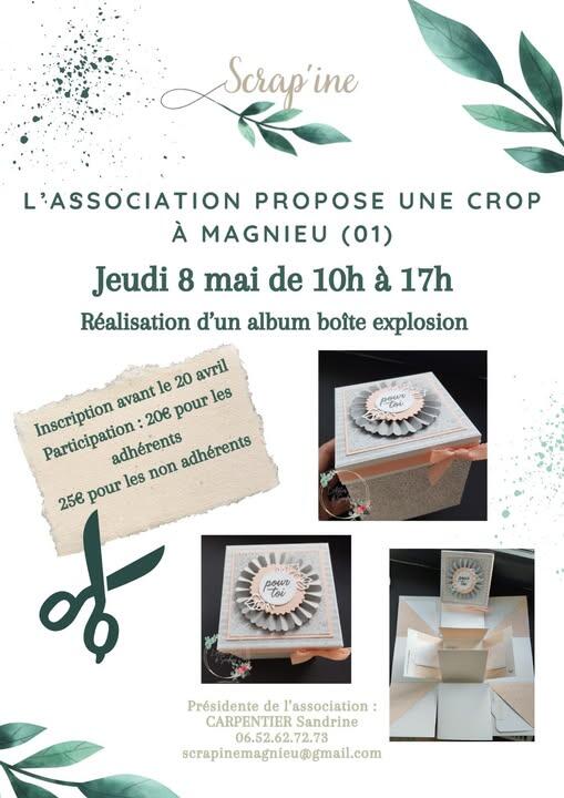 Atelier réalisation d'un album boite explosion_Magnieu