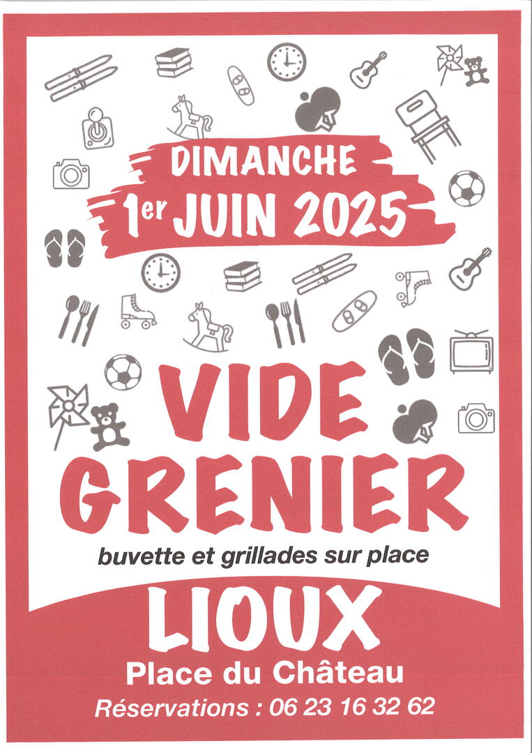Vide grenier_Lioux