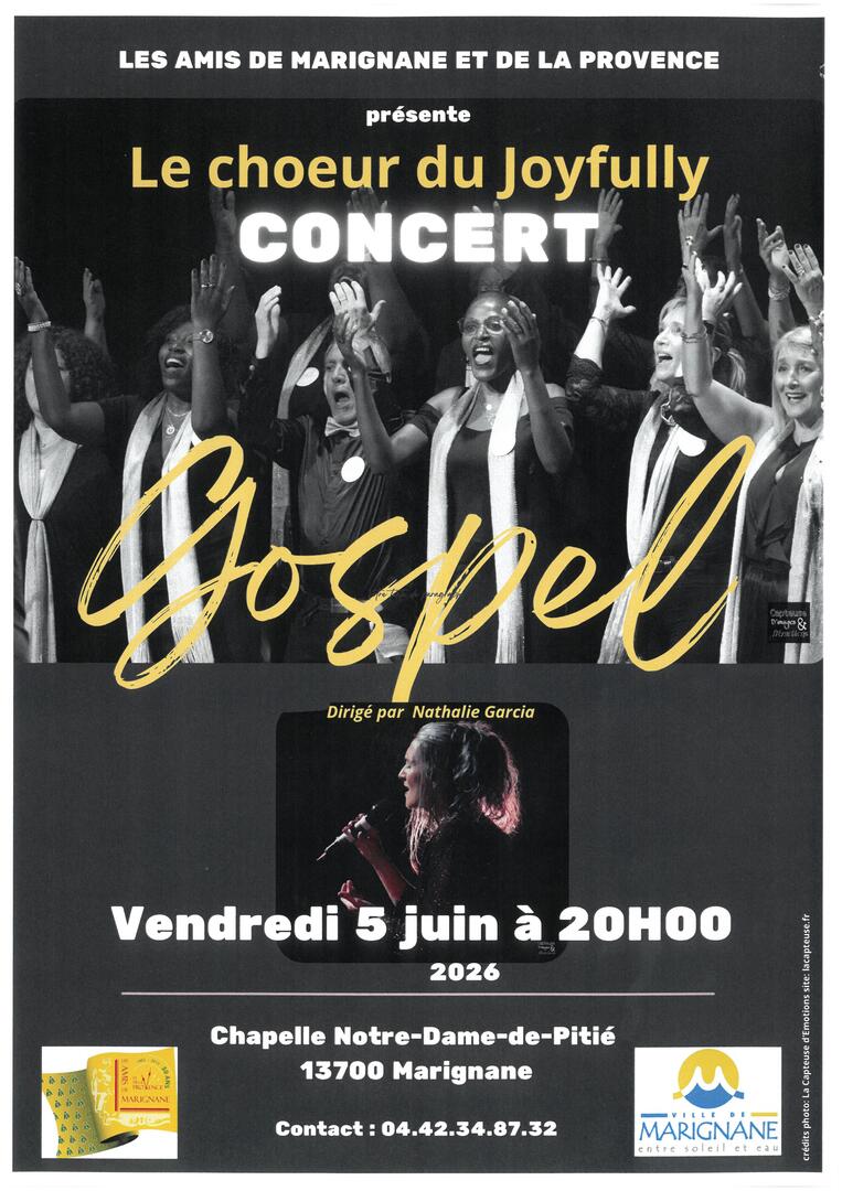 Concert gospel : Le chœur du Joyfully