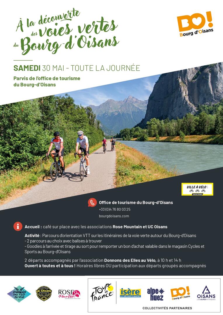 Affiche Parcours d'orientation VTT