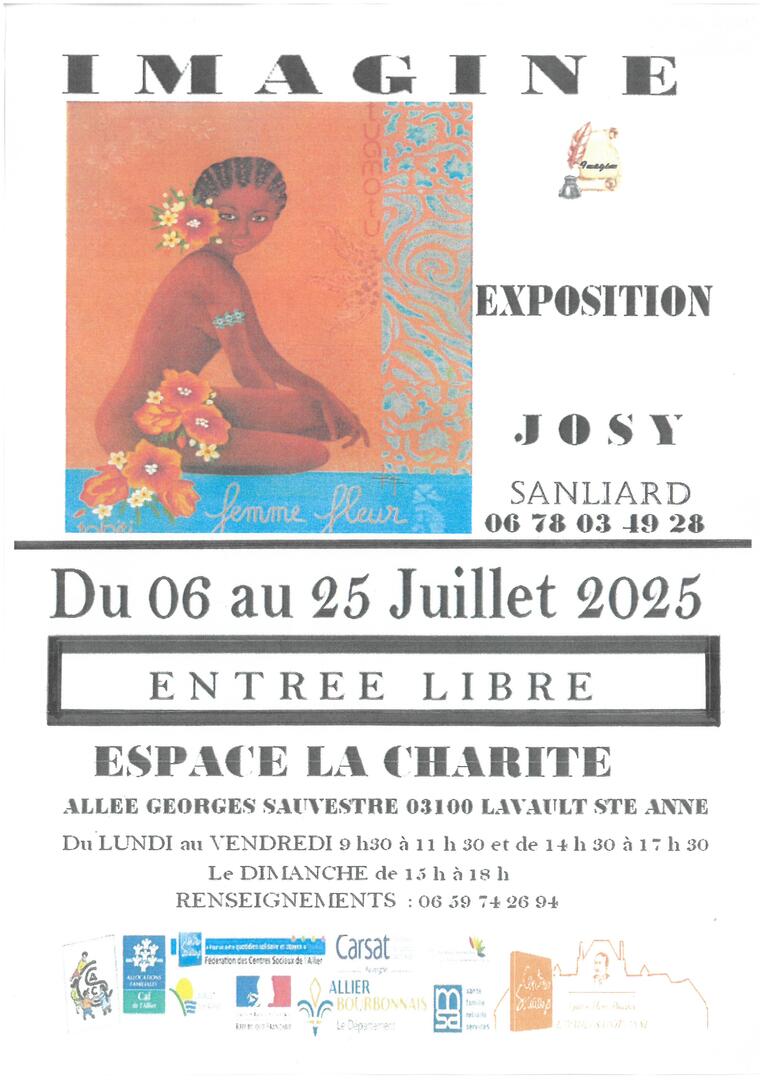 JOSY SANLIARD : IMAGINE_Lavault-Sainte-Anne