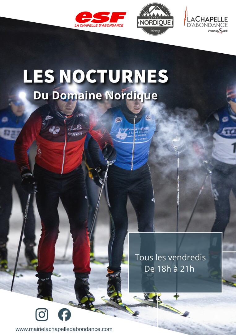 Les nocturnes du domaine nordique_La Chapelle-d'Abondance