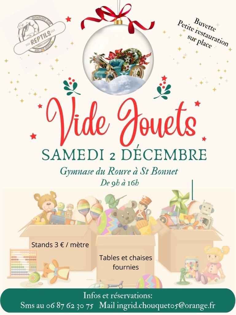 Vide jouets St Bonnet en Champsaur