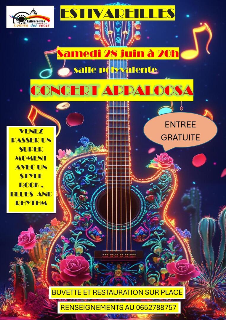 Concert Appaloosa_Estivareilles