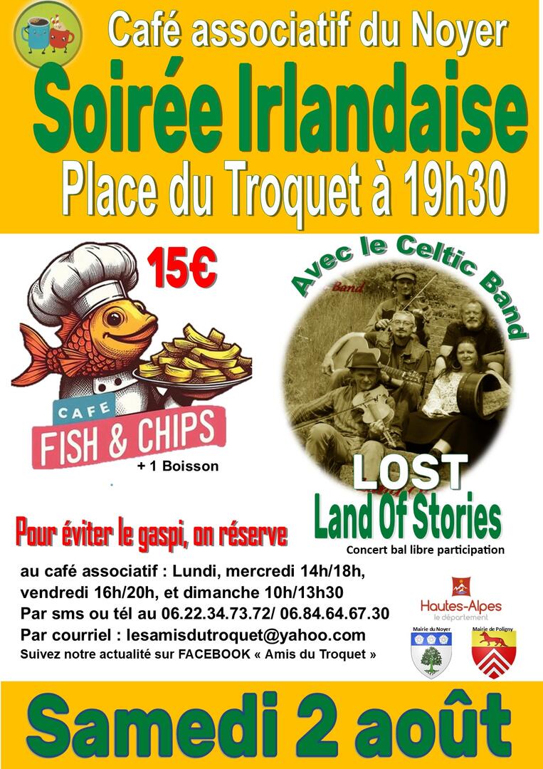 soirée irlandaise