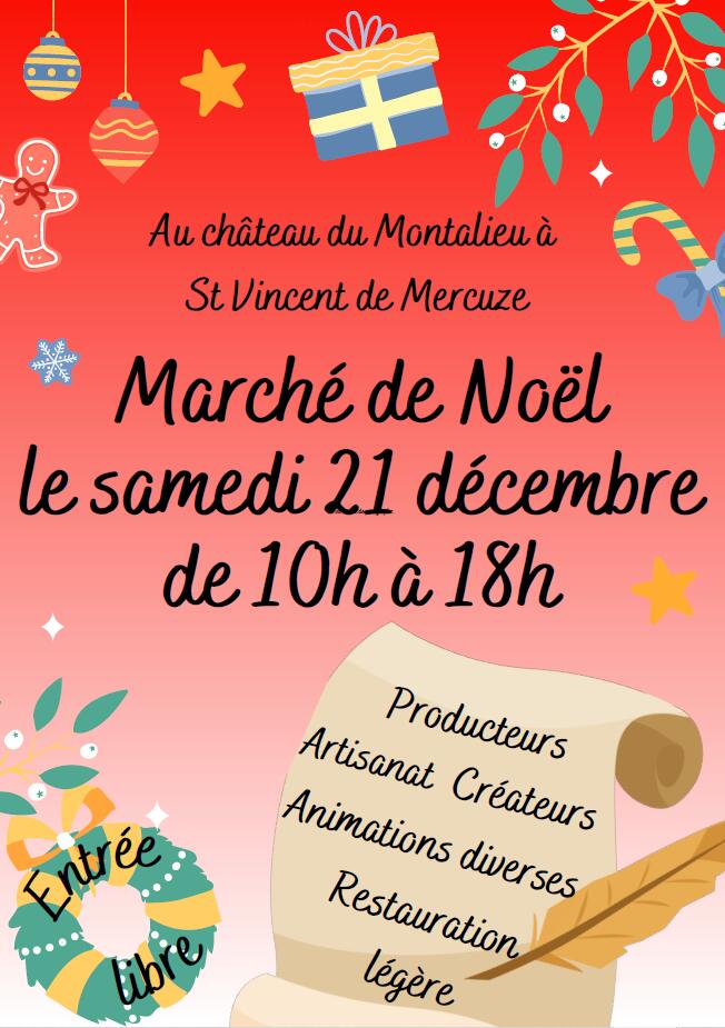 Marché de Noël - Saint-Vincent de Mercuze_Saint-Vincent-de-Mercuze