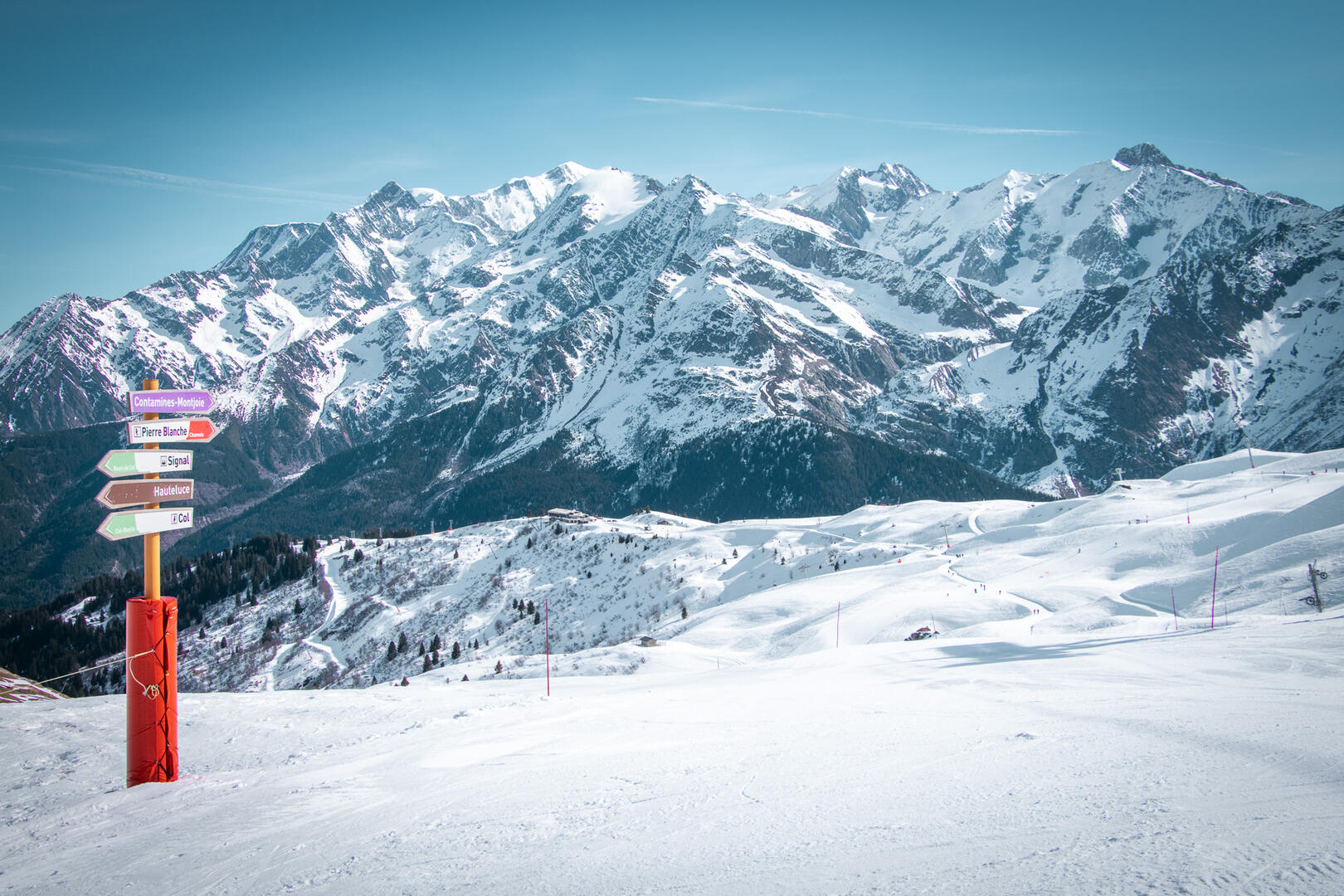 Domaine skiable les Contamines ouverture le 14 décembre
