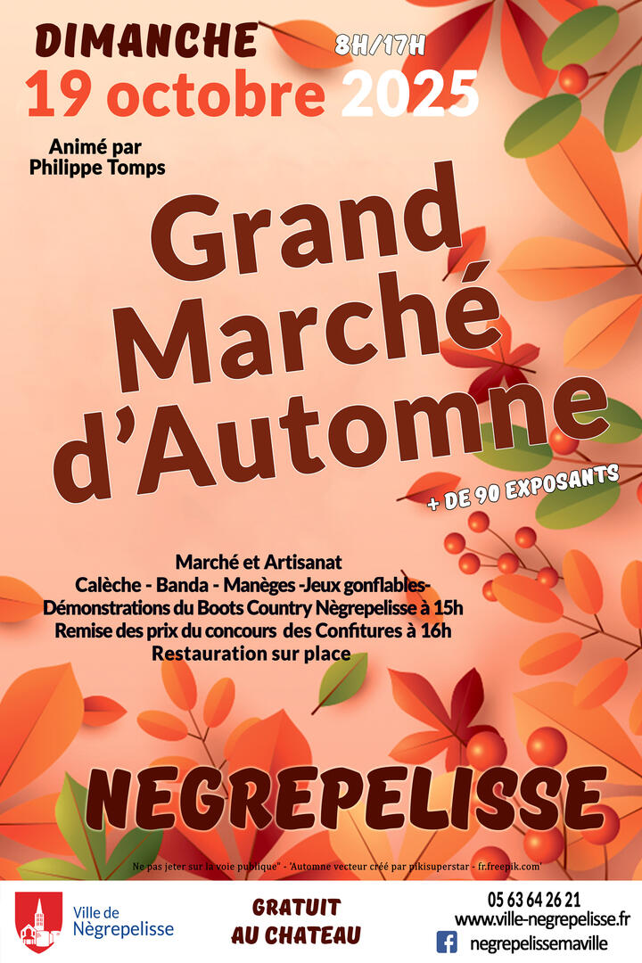 Grand marché d'automne