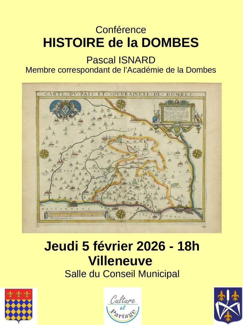 Conférence Histoire de la Dombes