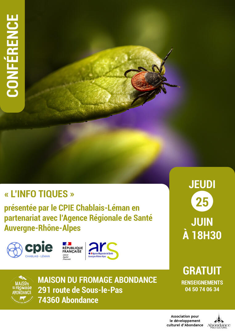 Conférence : "L'info Tiques"