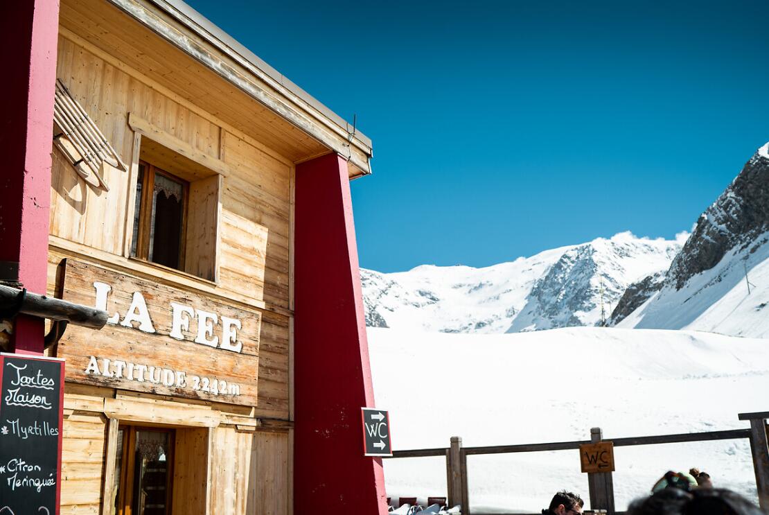 Restaurant d'altitude - Chalet de la Fée - Alt 2242m_Les Deux Alpes