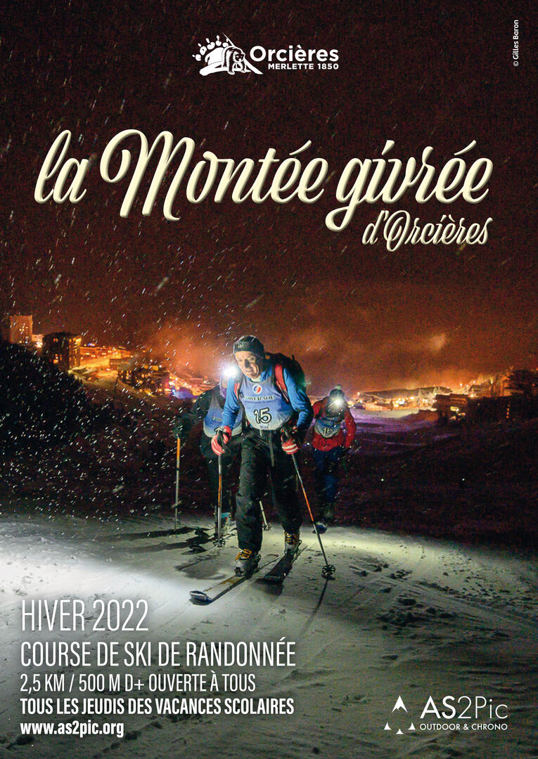 Montée givrée