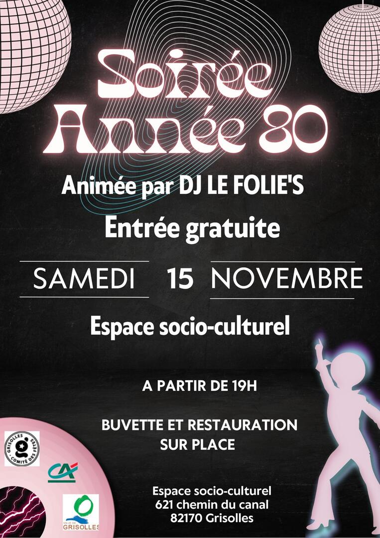 Soirée années 80_Grisolles