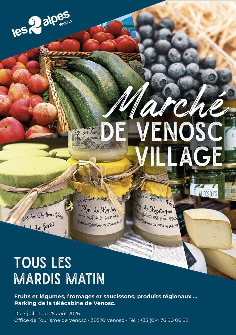 Marché primeur - Venosc Village_Venosc