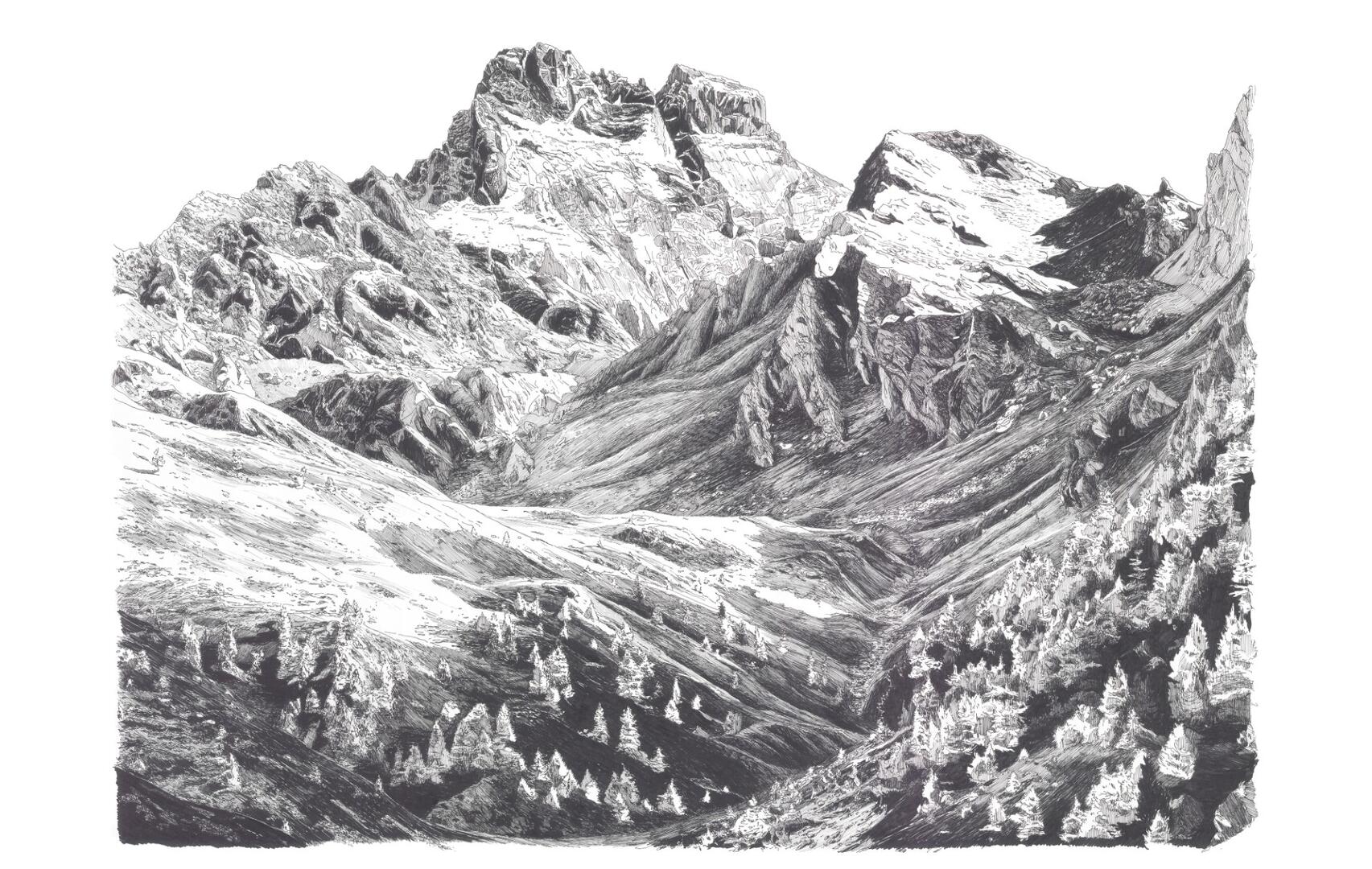 Exposition d'illustrations de Gaëlle Privat_Mont-Dauphin