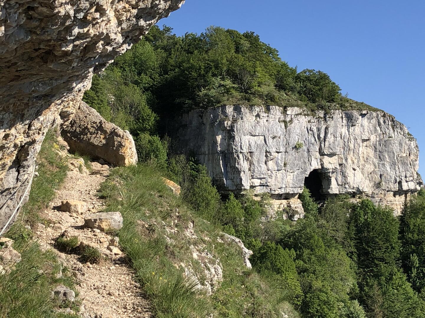 Sentier géologique du Salève
