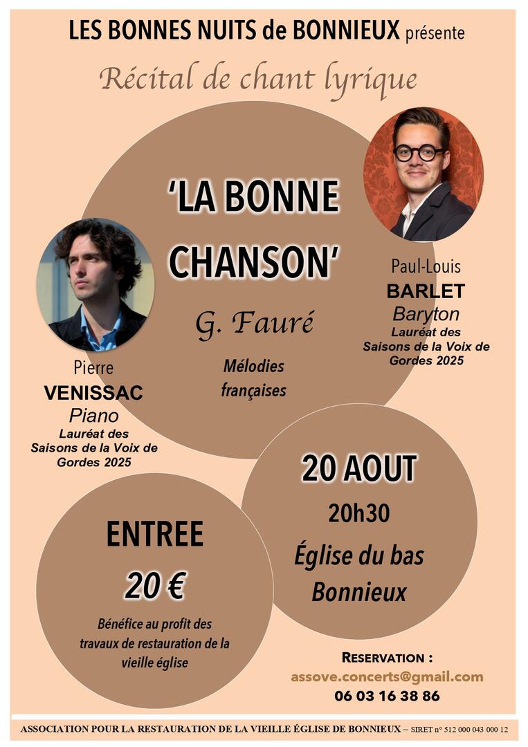 Festival de musique "Les bonnes nuits de Bonnieux"_Bonnieux