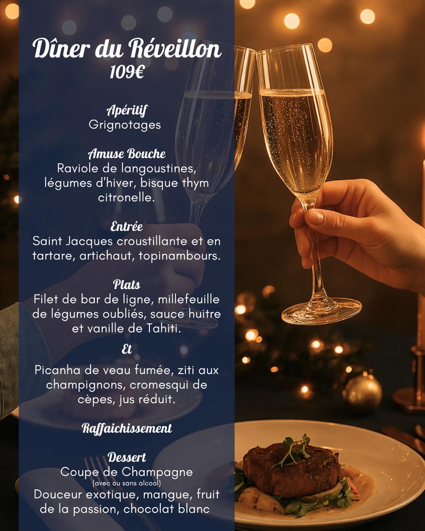 Repas Saint Sylvestre et 1er de l'an_Lagarde-d'Apt