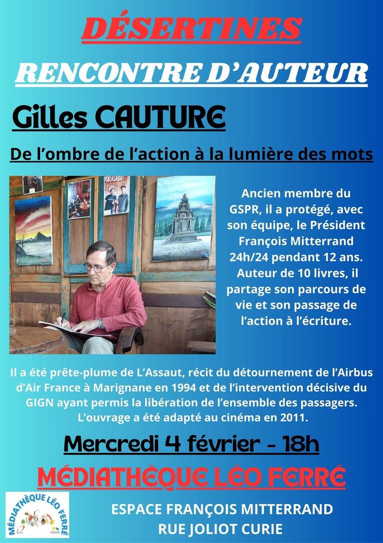 Rencontre d'auteur_Désertines