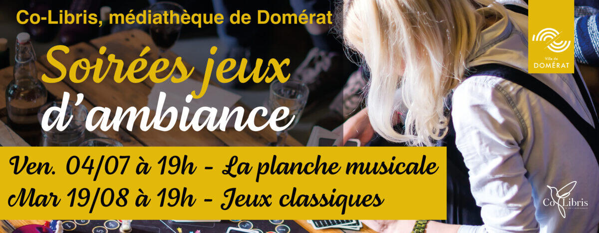 Soirée jeux d’ambiance : la planche musicale_Domérat