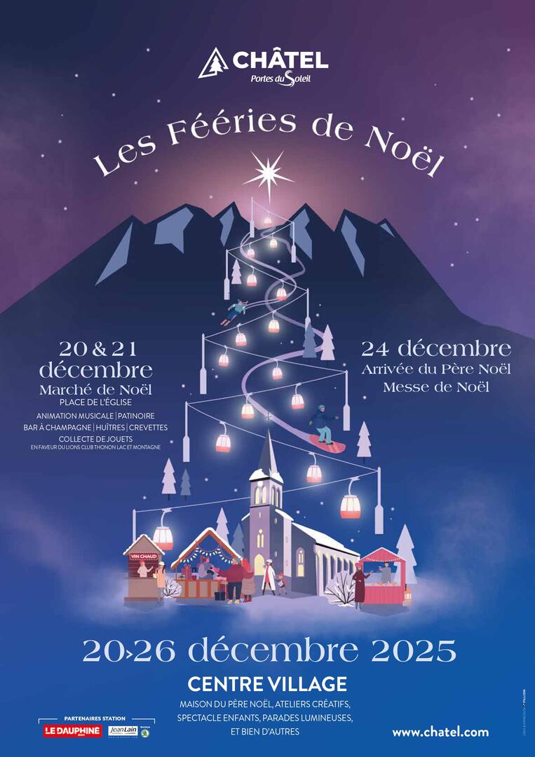 Les Fééries de Noël !_Châtel